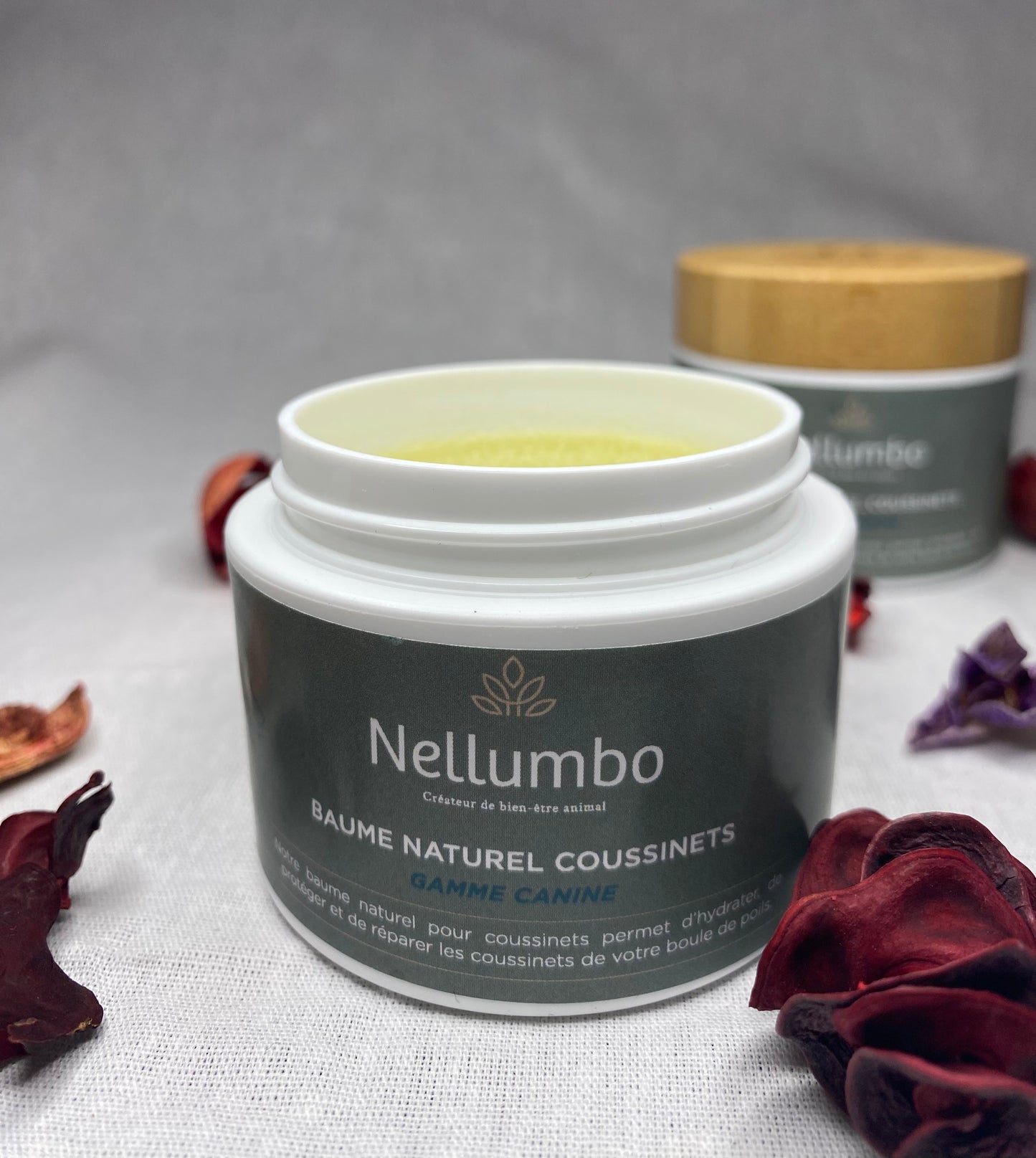 Baume naturel pour coussinets