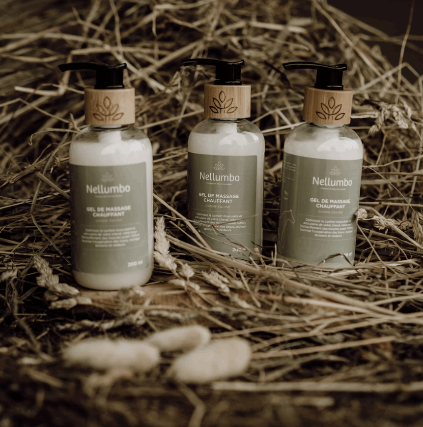 Gel de massage chauffant
